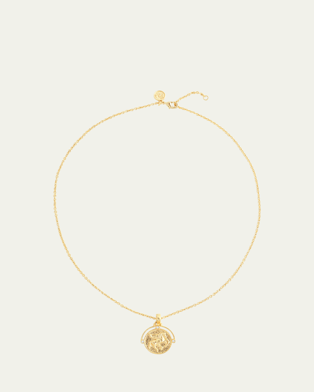 Pegasus Coin Pendant Necklace